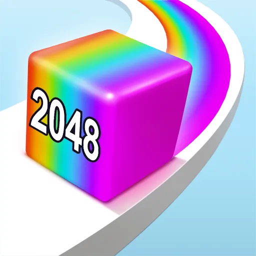 Game icon for Jelly Run 2048 by CASUAL AZUR GAMES